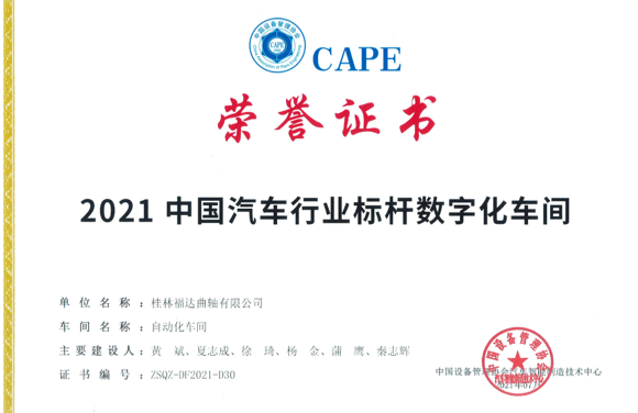 Benchmark Digital Workshop in China's Automotive Industry